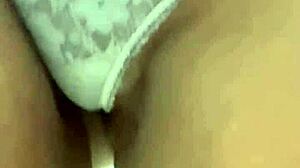 Thick ebony anime milf wife hides sundress cum secrets underneath both thighs