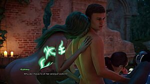 James, wanna watch me fuck jaina hard right in front of these jealous girls?!