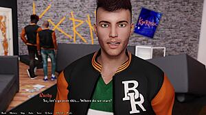 Frat house cleanup turns into giant cock curvy teen orgy with being a dik girls