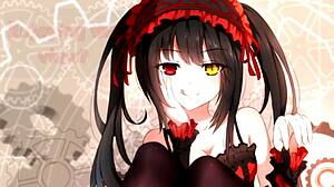 Kurumi Tokisaki's JOI Femdom Commands Drive You Wild in Portuguese Hentai Jerk Off Instructions!