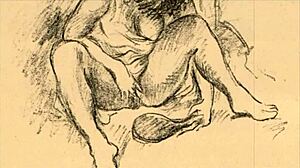 vintage hairy erotic drawings tease forbidden retro desires