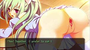 hey part 2 of 8 catgirl ell 😻 my girlfriend is the president game lol