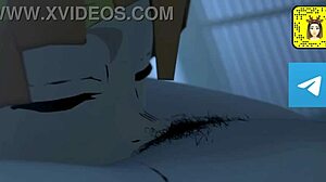 Hey, check out Nezuko deepthroating Zenitsu in this steamy Demon Slayer hentai!