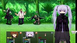 Knights of Messiah IF Castle v alternatívnej dimenzii ázijský hentai