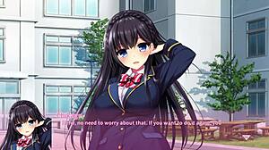 Chikage milf with big tits and ass takes monster cock facial in real hentai route 2.