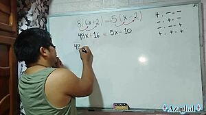 61 wild math sex equation with nerd student teacher in bedroom hentai
