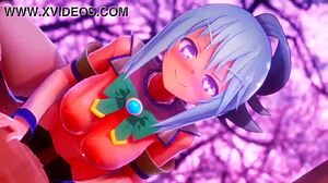 aqua gets creampied so sexy wanna see her take it all?