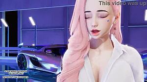 ahri seraphine akali kda hot kpop dance turns hentai fucking?