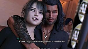 i lost the dart game dare and exposed my everything in wild 3d anime action