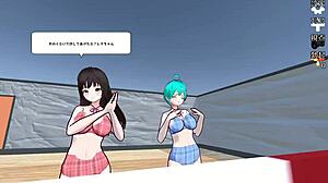 Submissive Maid Slave Kicked And Ballbusted In Cfnm Hentai Game BDSM?