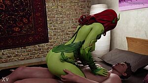 poison ivy rides batman cowgirl style with huge ass bouncing in fortnite hentai 🔥🍑