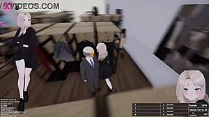 naked teen from fitting room tempts old man's lust