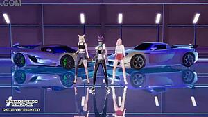 ahri seraphine akali kda hot kpop dance turns hentai fucking?