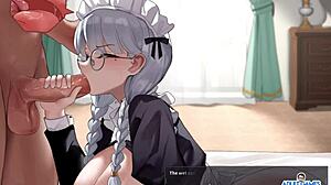 Master commands curvy maid wife cosplay big tits blowjob creampie squirting roleplay