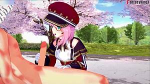 Charlotte's Hungry Blowjob Genshin Impact Fantasy Bliss