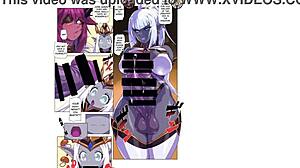 ogre futanari monster mating heats up in hentai season