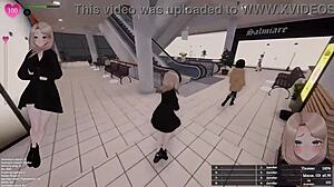 naked teen from fitting room tempts old man's lust