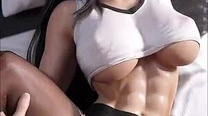 Craving Tifa Lockhart's Ahegao Dick Ride Fuck Fest?