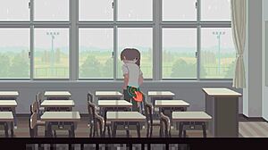 check out this cute college babe's erotic 6th month hentai game adventure for us