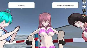 Submissive Maid Slave Kicked And Ballbusted In Cfnm Hentai Game BDSM?