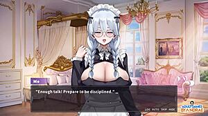 Master commands curvy maid wife cosplay big tits blowjob creampie squirting roleplay