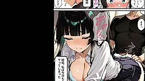 giant tits ol in uniform cosplay does it again inari-san full color manga