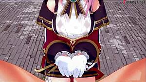 Charlotte's Hungry Blowjob Genshin Impact Fantasy Bliss