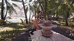 lara's pussy totem sparks secret sperm ritual game