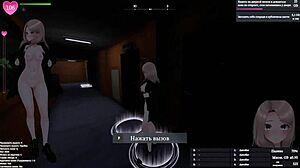 old man spies cute robot dildo squirt in fitting room