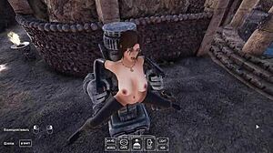 lara croft's cave raid turns into 3d hentai monster cock anal creampie explosion