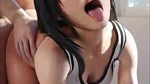 Craving Tifa Lockhart's Ahegao Dick Ride Fuck Fest?