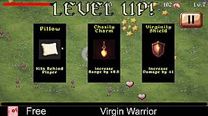 hey, check out this virgin warrior from x-men hentai game