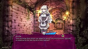 dreamy monster maid rides cowgirl with handjob creampie in stockings no commentary