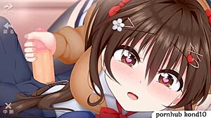 ANIME GIRL POUNDED HARD COWGIRL DOGGY MISSIONARY HOTEL CREAMPIE RIDE!