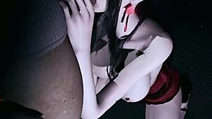 Animated Pleasure Mage DEVOURS Monster Cock Creampie