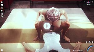 Quiet Girl Missionary Cowgirl Sex Honey Select Hentai