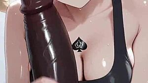 Burnice gets stretched by that massive black monster cock in wild ai hentai action!