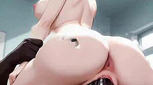 Burnice gets stretched by that massive black monster cock in wild ai hentai action!