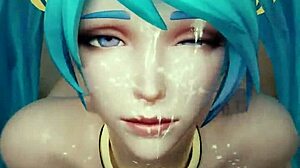 General Butch Sona Commands League of Legends 3D Hentai Orgy Animation