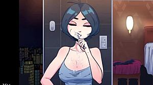 damn this beautiful cute hentai girl gets fucked so intensely and passionately