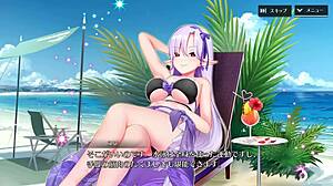 Shangri-La Drive Yun Swimsuit Scene