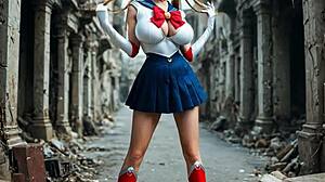 hey sailor moon howd you subdue those bad guys with your hentai moves