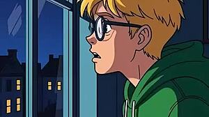 hey, wanna spy on my hot neighbor jerking off to her curves?