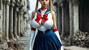 hey sailor moon howd you subdue those bad guys with your hentai moves