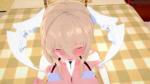 アズールレーン3D巨乳デブが激しく揺れまくりハードファック妄想