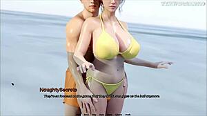 horny stepson grinds 12-inch monster cock on stepmom's huge ass cheeks while husband sleeps nearby in xenorav game