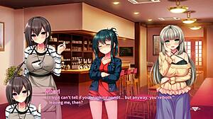 Real Hentai Situation Explodes: MILF Hibari's Side Story with Creampie Facial on Huge Tits!