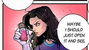 Female Muscles Bulge with Massive Growth in Sexy Fetish Comics Part 1