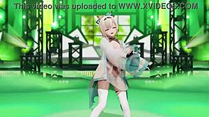 看看性感Iroha 3D舞蹈 Hololive MMD Hentai！ 🔥💃