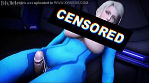 SAMUS ARAN CENSORED HENTAI MAKES BETA BOIS CUCKED!